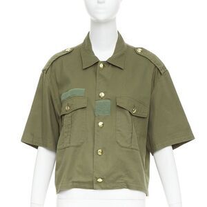 Celine Cotton Triomphe Shirt